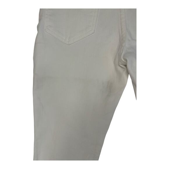 NWT Madewell Mid Rise Kick Out Jean Womens Size W 25 White Bootcut [FLAW] - Picture 11 of 12